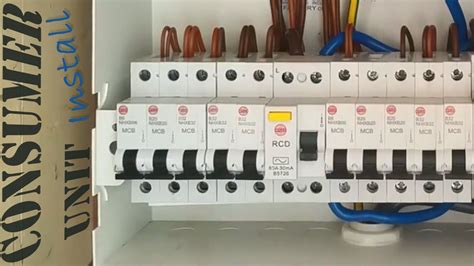 consumer unit installation